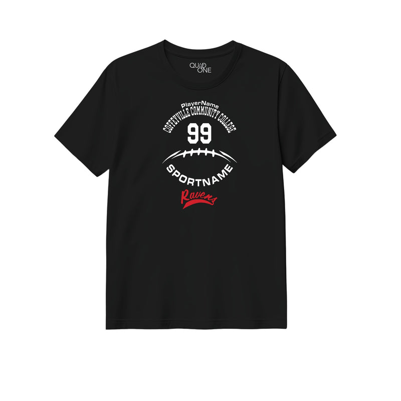 Womens Semi-Fitted Classic Tee - Black