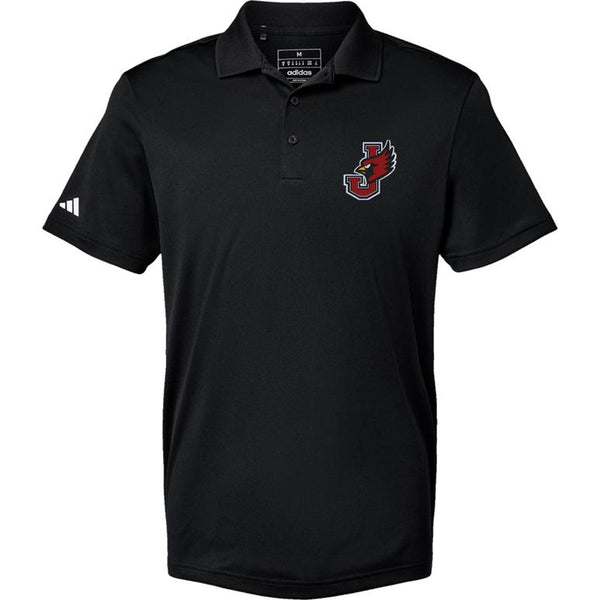 Adidas Sport Polo Men's - Black - Embroidery Text Drop