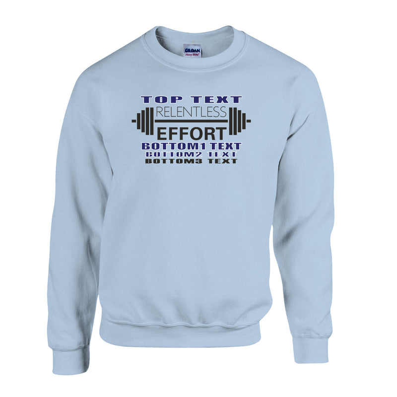 Fleece Crewneck - Light Blue