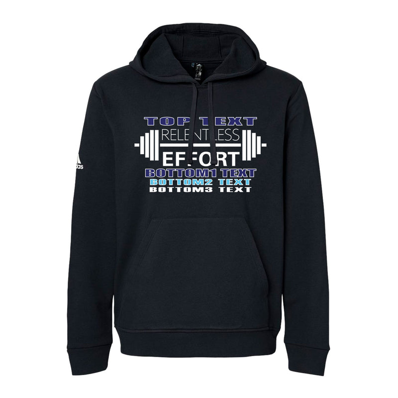Adidas Hooded Sweatshirt - Black