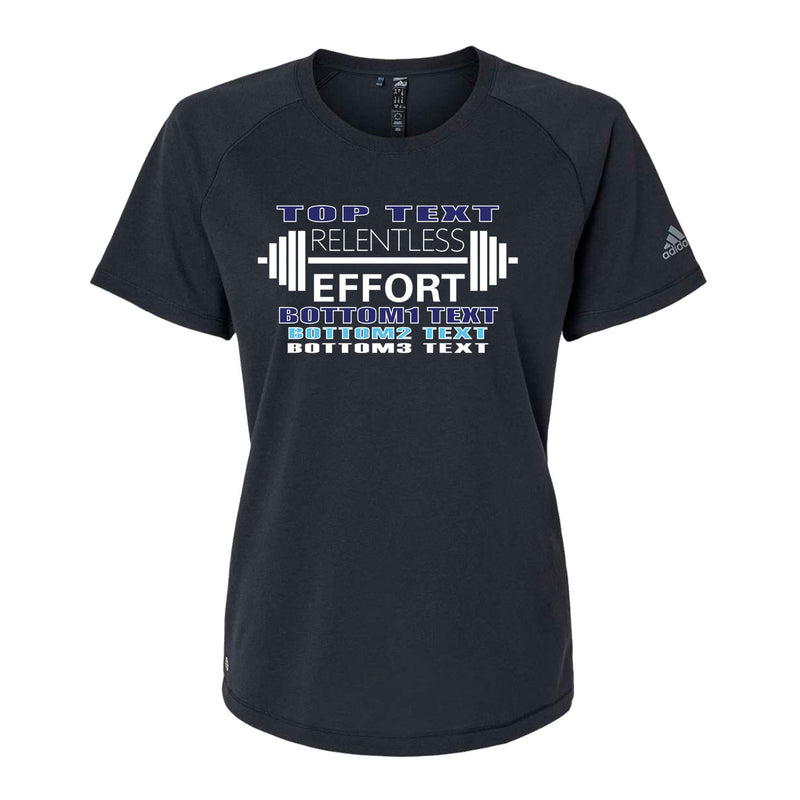 Adidas Women's Blended T-Shirt - Black