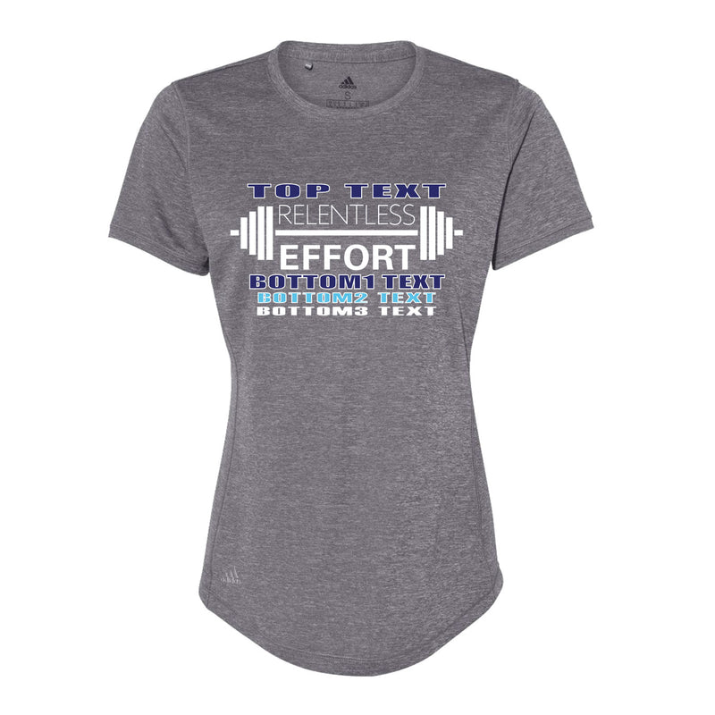 Adidas Women's Sport T-Shirt - Black Heather