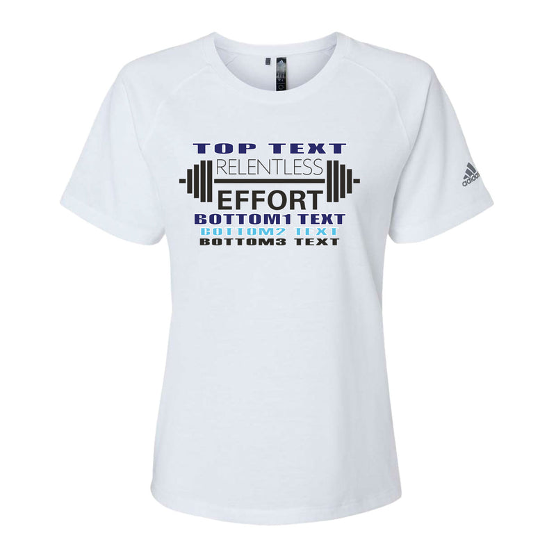 Adidas Women's Blended T-Shirt - White