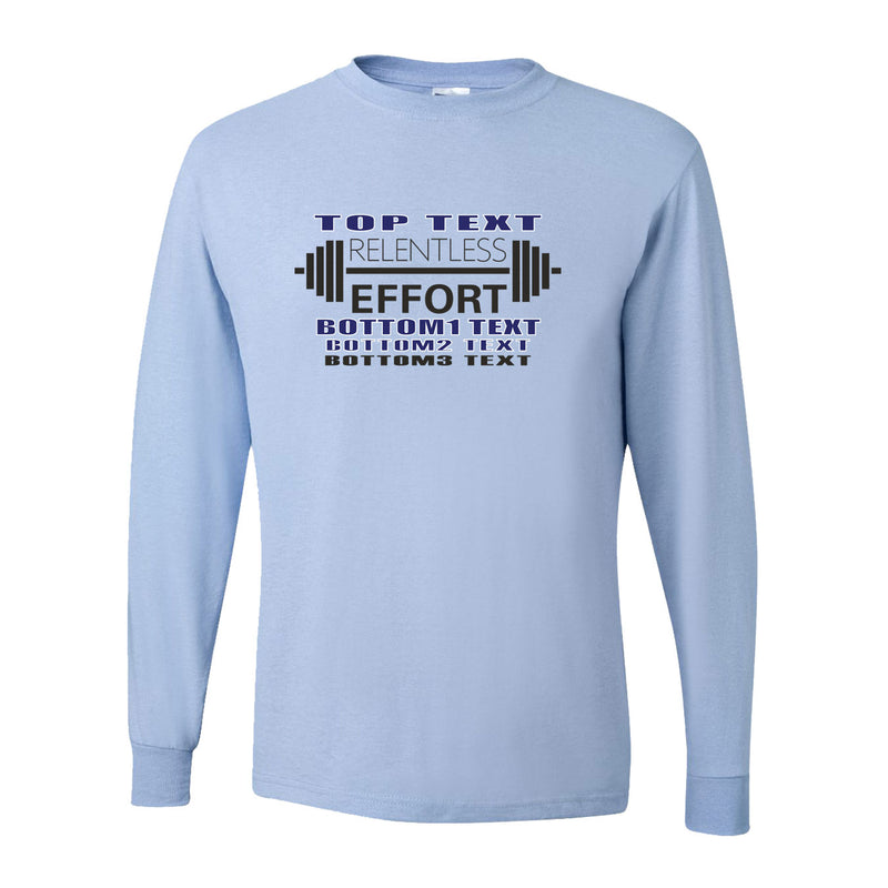 Dri-Power Long Sleeve T-Shirt - Light Blue