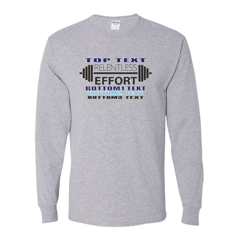 Youth Dri-Power Long Sleeve T-Shirt - Athletic Heather