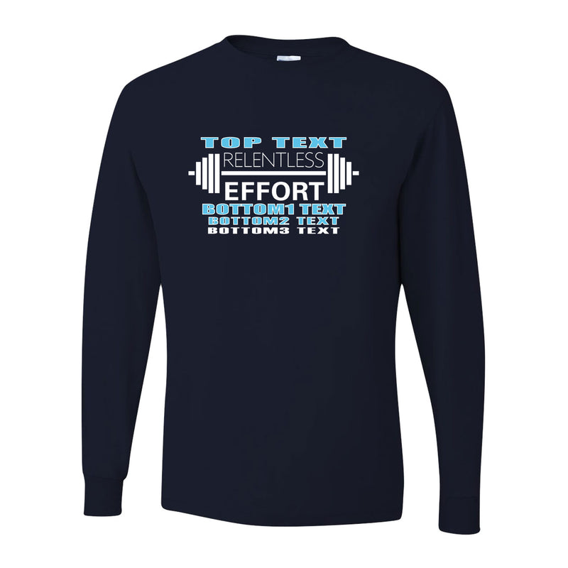 Youth Dri-Power Long Sleeve T-Shirt - Navy