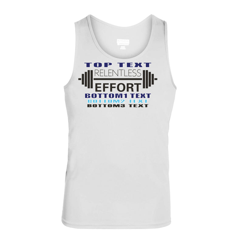 Men's Performance Tank - White