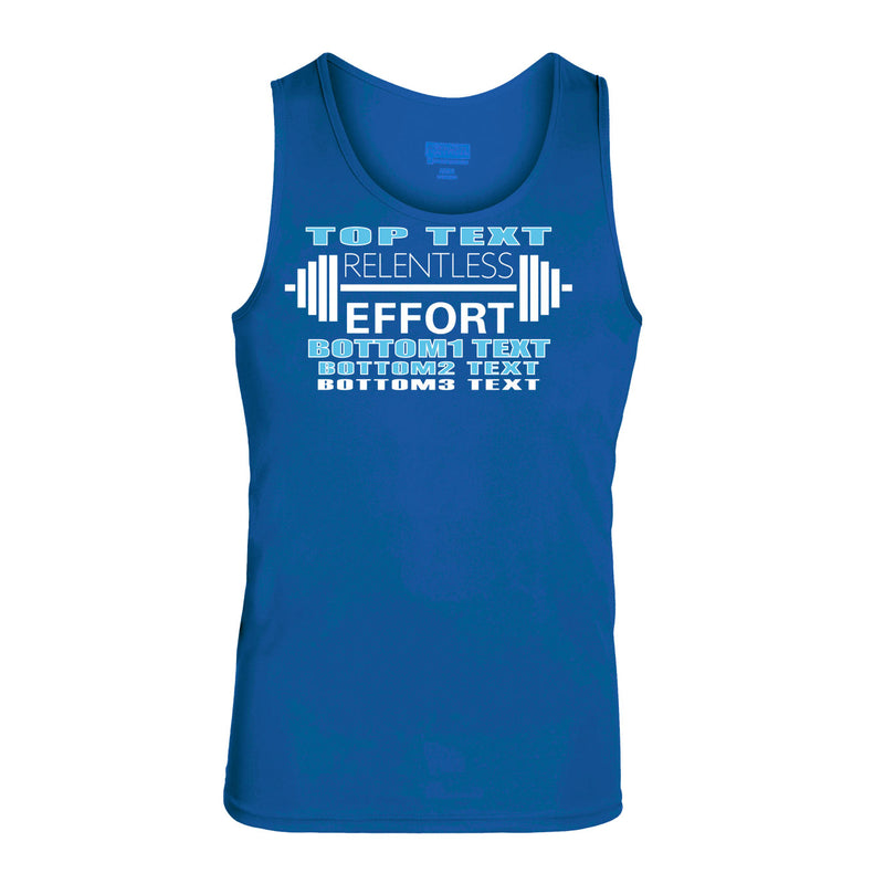 Men's Performance Tank - Royal