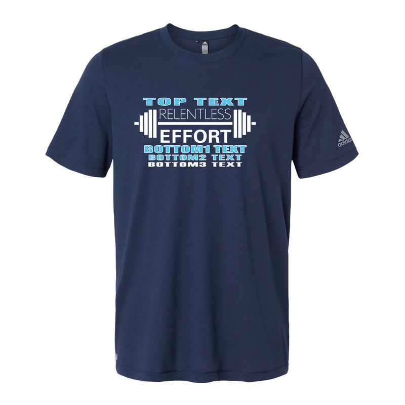 Adidas Blended T-Shirt - Collegiate Navy