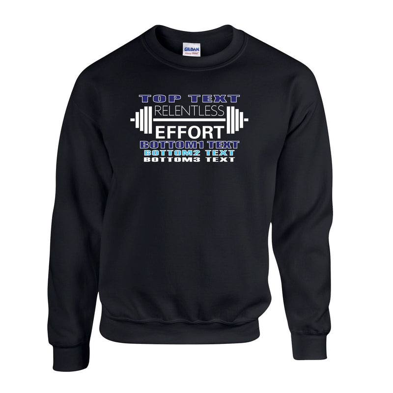 Fleece Crewneck - Black