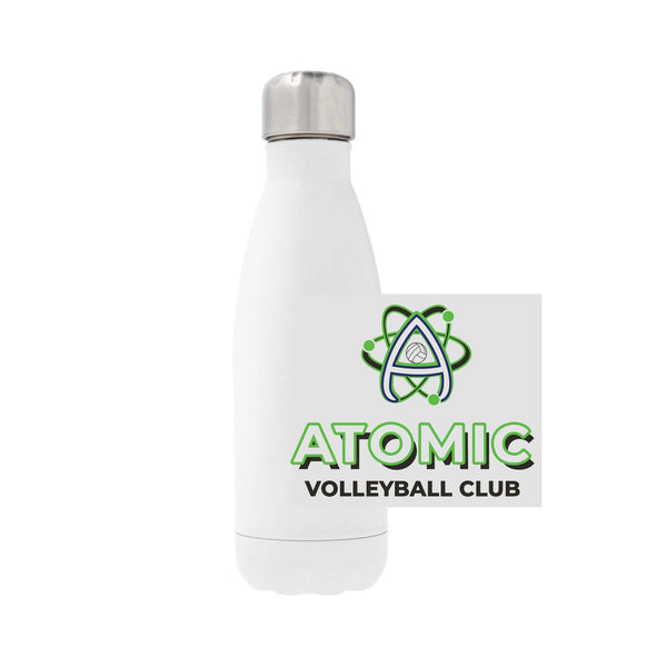 12oz Stainless Steel Water Bottle - white