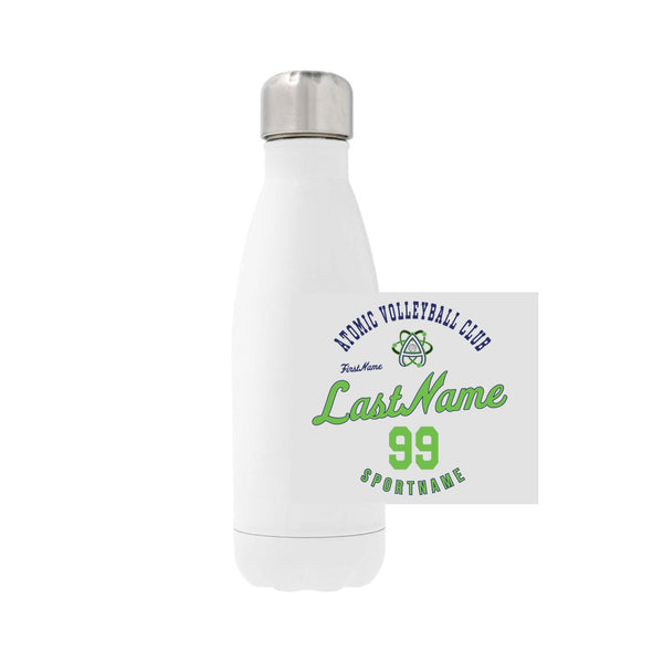 12oz Stainless Steel Water Bottle - White
