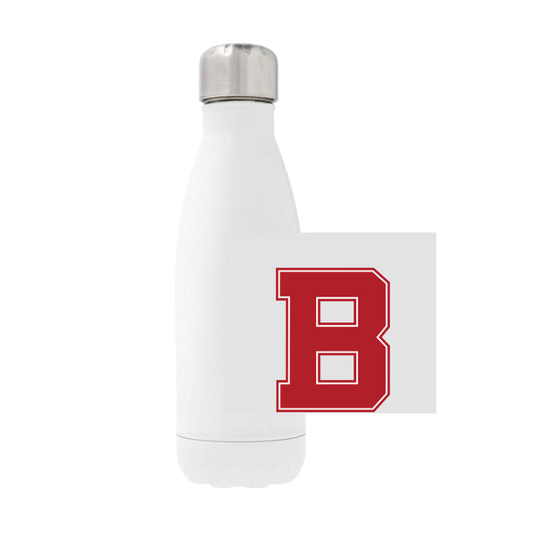 12oz Stainless Steel Water Bottle - White