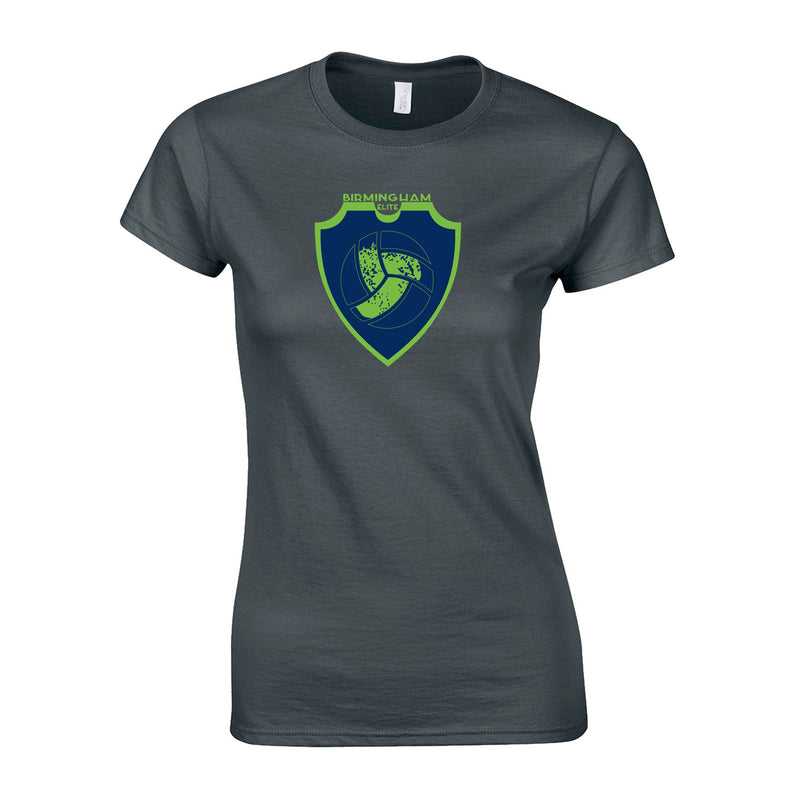 Women's Semi-Fitted Classic T-Shirt  - Charcoal