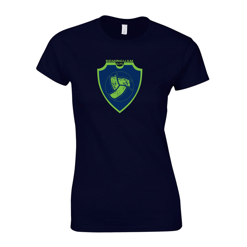 Women's Semi-Fitted Classic T-Shirt  - Navy