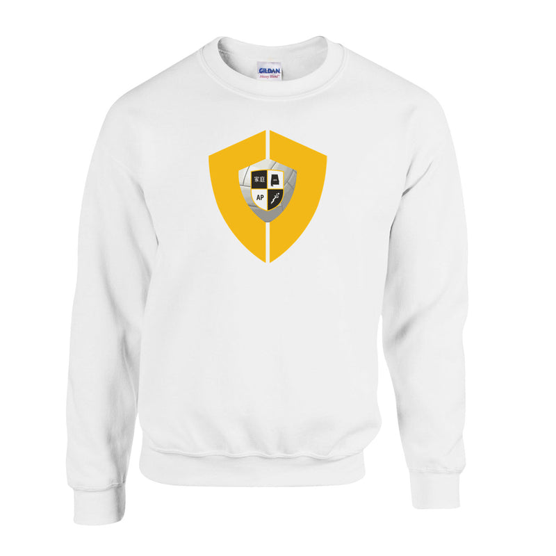 Fleece Crewneck - White