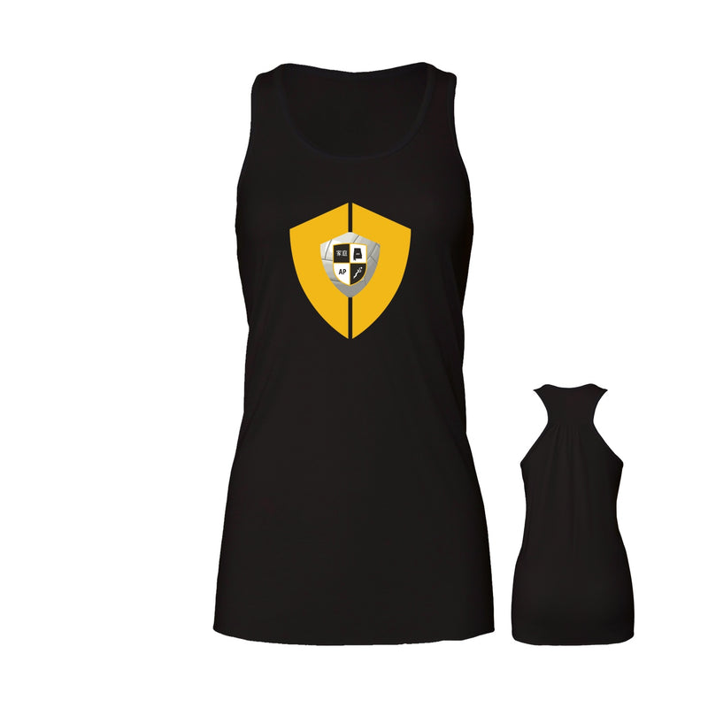 Women's Flowy Racerback Tank - Black
