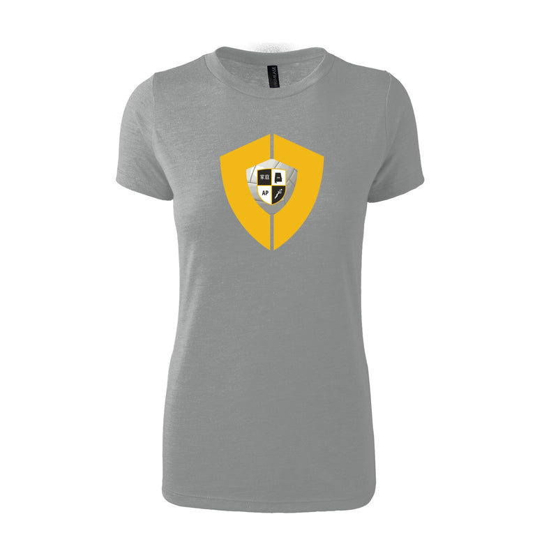 Women's Fitted Triblend T-Shirt - Grey Heather