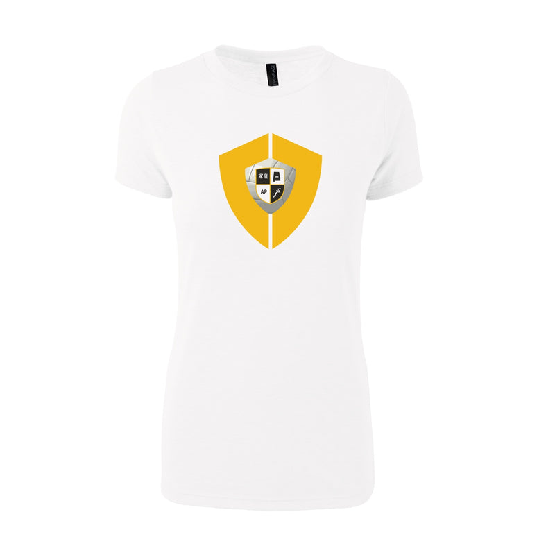 Women's Fitted Triblend T-Shirt - White