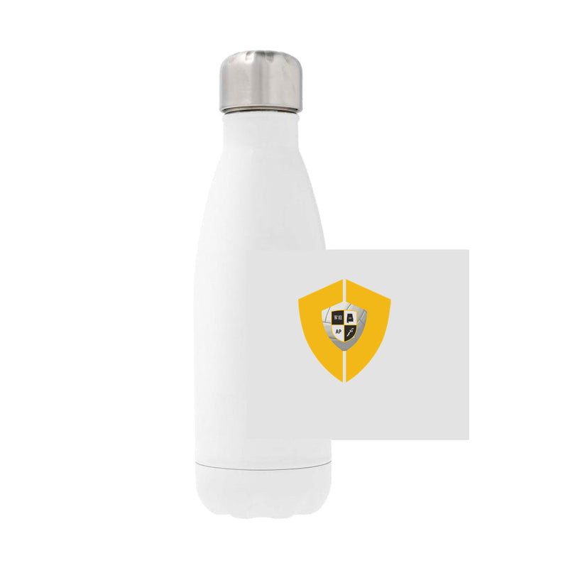 12oz Stainless Steel Water Bottle - White