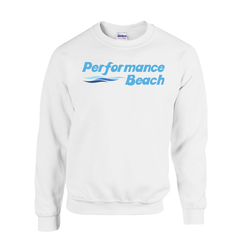 Fleece Crewneck - White
