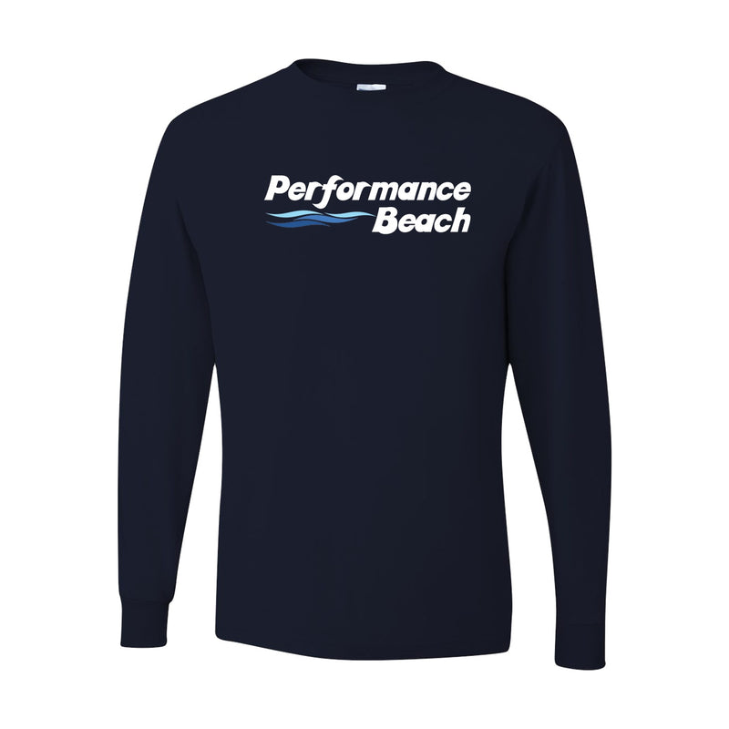 Youth Dri-Power Long Sleeve T-Shirt - Navy