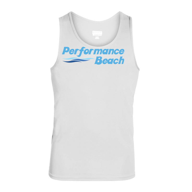 Youth Performance Tank - White