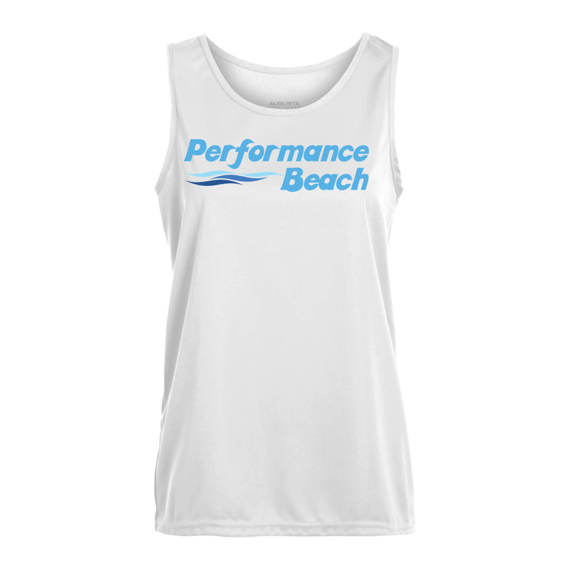 Women's Performance Tank - White