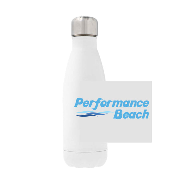 12oz Stainless Steel Water Bottle - White
