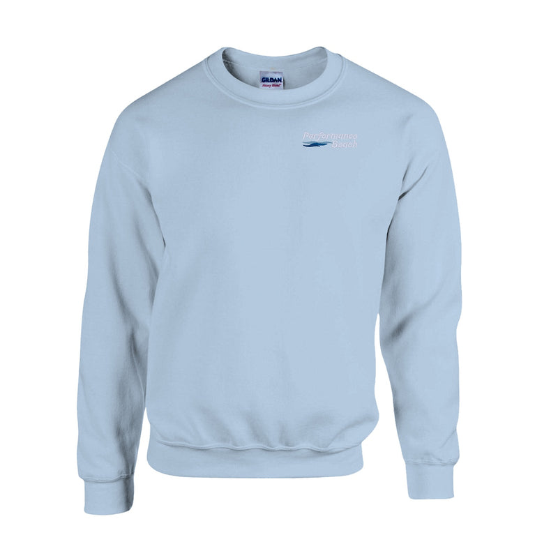 Fleece Crewneck - Light Blue
