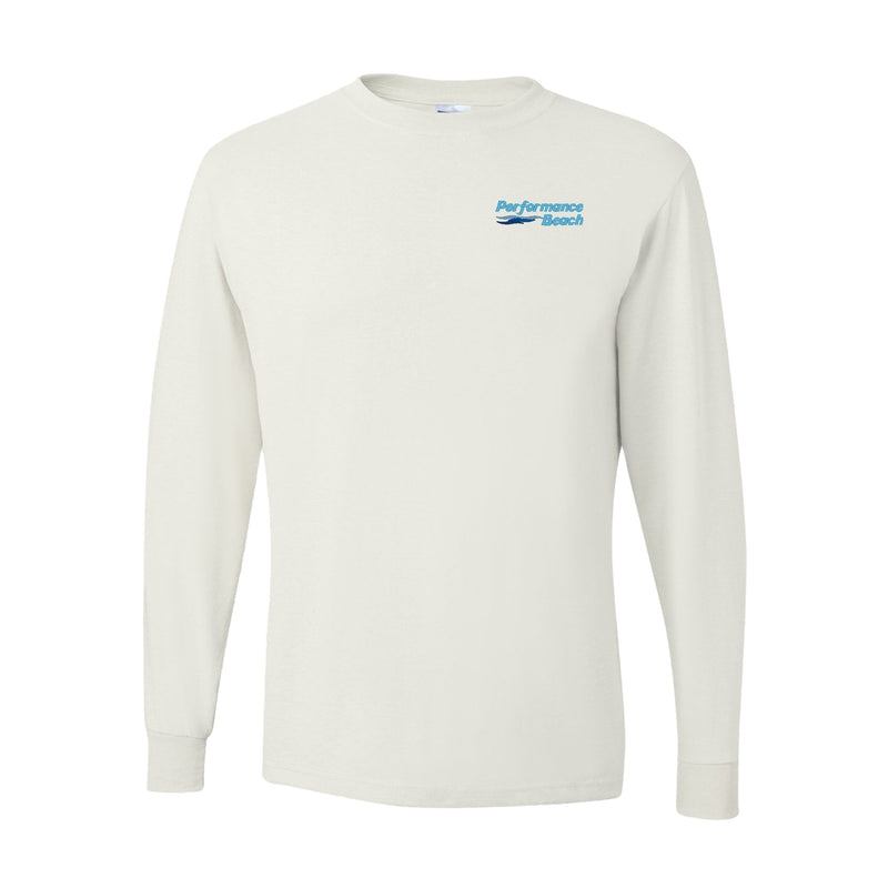Dri-Power Long Sleeve T-Shirt - White