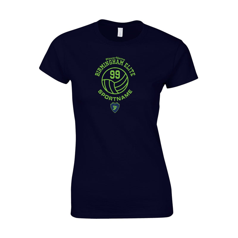 Women's Semi-Fitted Classic T-Shirt  - Navy