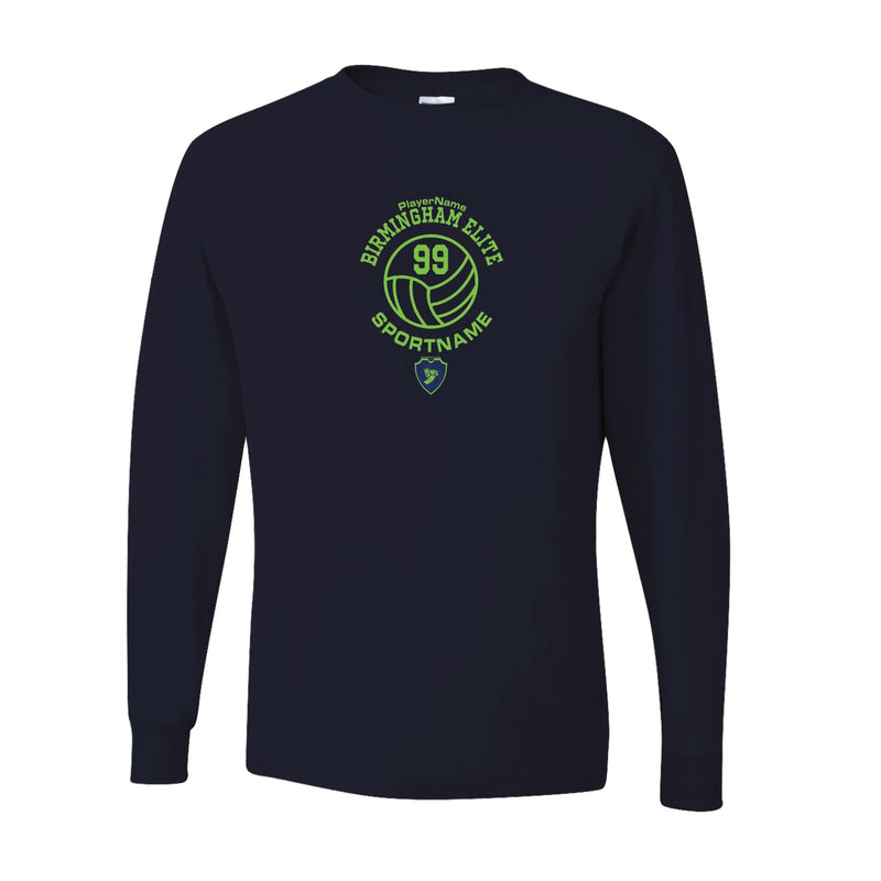 Dri-Power Long Sleeve T-Shirt - Black