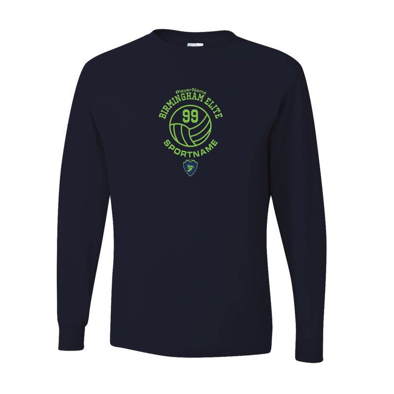 Youth Dri-Power Long Sleeve T-Shirt - Black