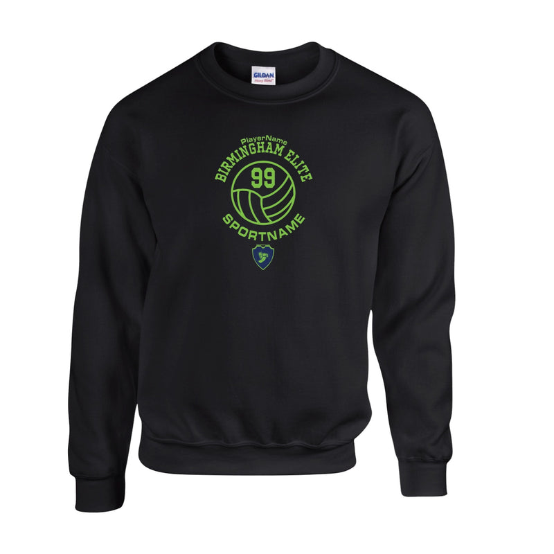 Fleece Crewneck - Black