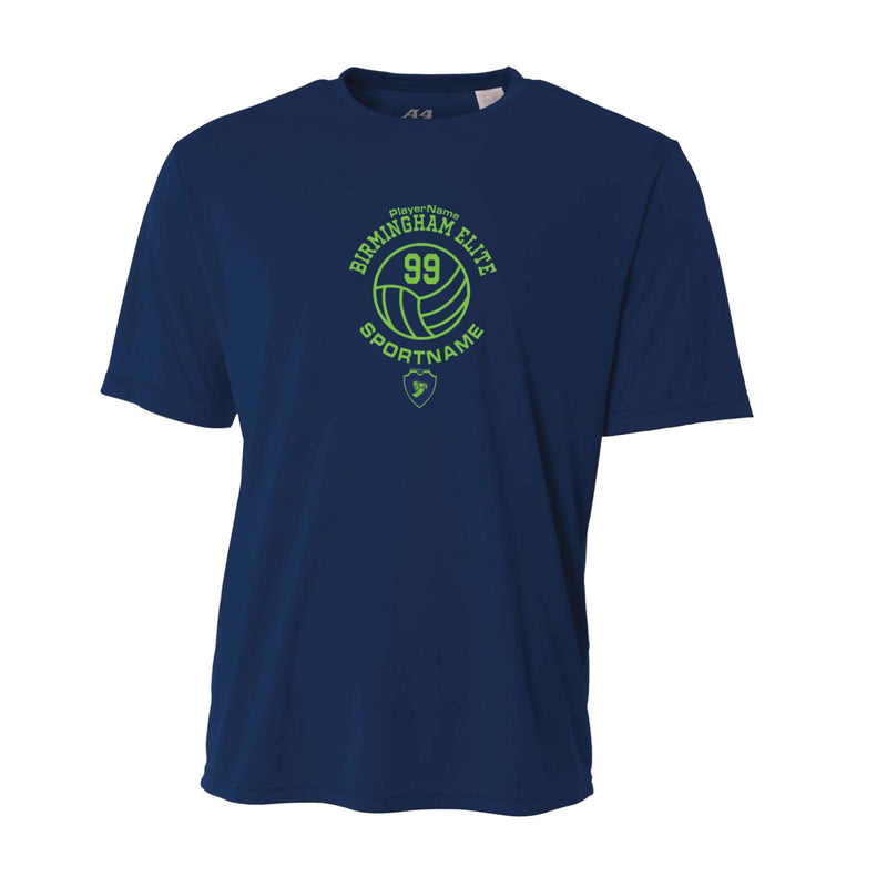 Women's Slim Fitting Performance T-shirt - Navy