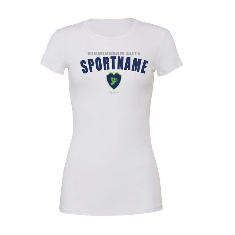 Women's Semi Fitted Premium T-Shirt - White