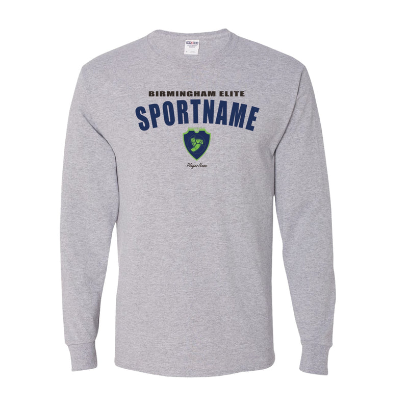 Youth Dri-Power Long Sleeve T-Shirt - Athletic Heather