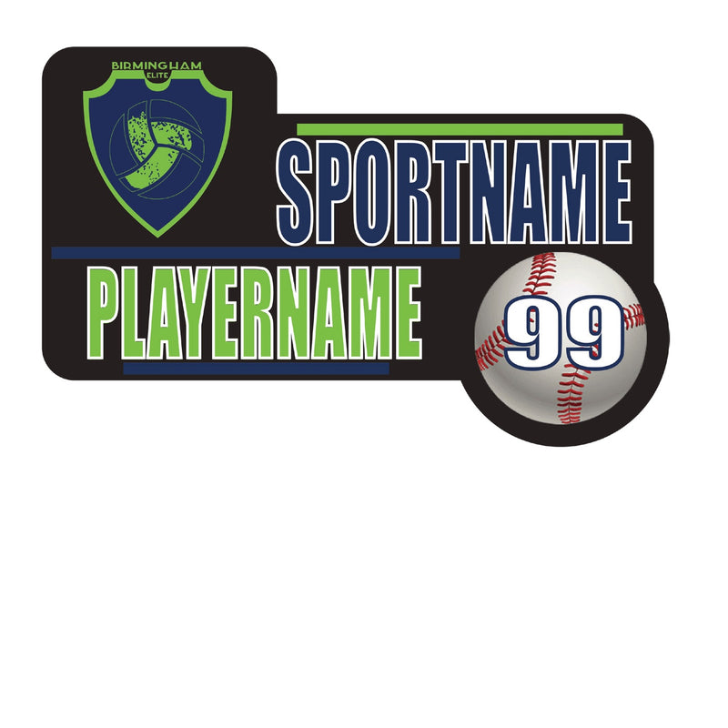 Car Window Decal - Black