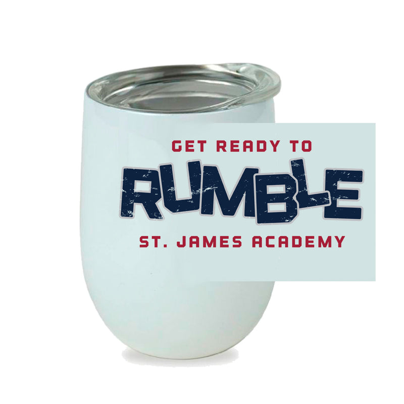 Stemless Wine Cup - White