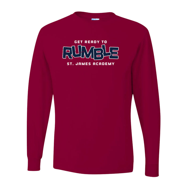 Dri-Power Long Sleeve T-Shirt - Cardinal