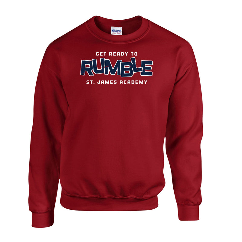 Fleece Crewneck - Cardinal Red