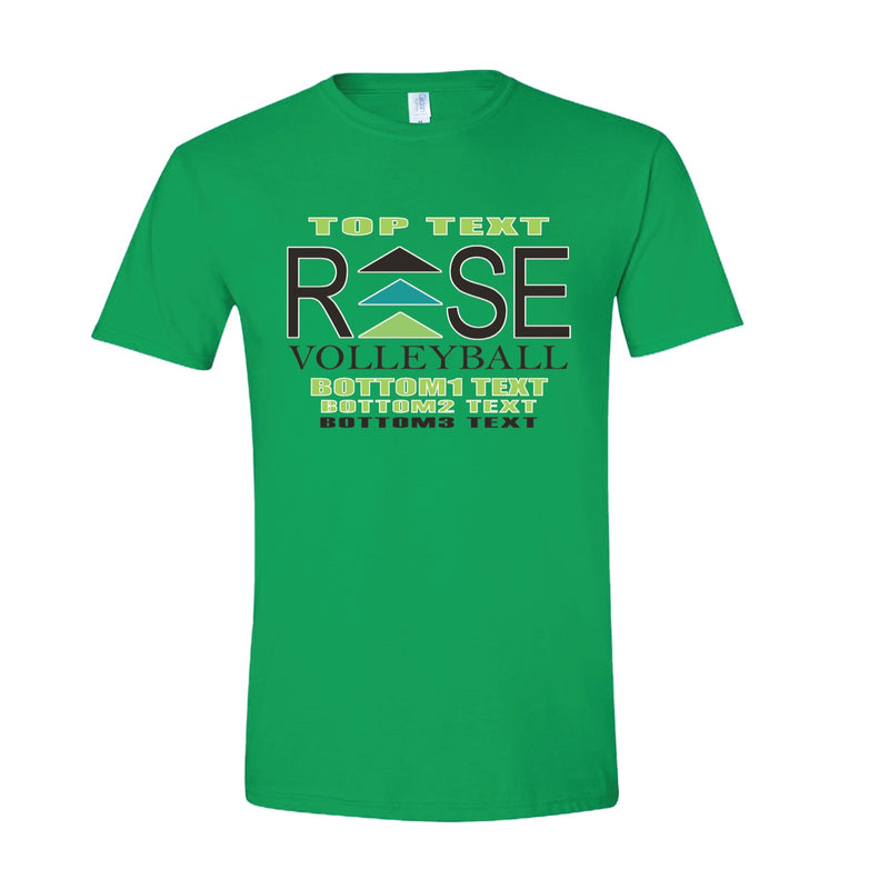 Classic T-Shirt - Irish Green - Logo Text Drop