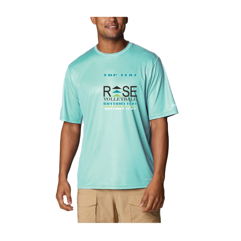 Men's Terminal Tackle Short Sleeve Shirt - Gulf Stream - Logo Text Drop