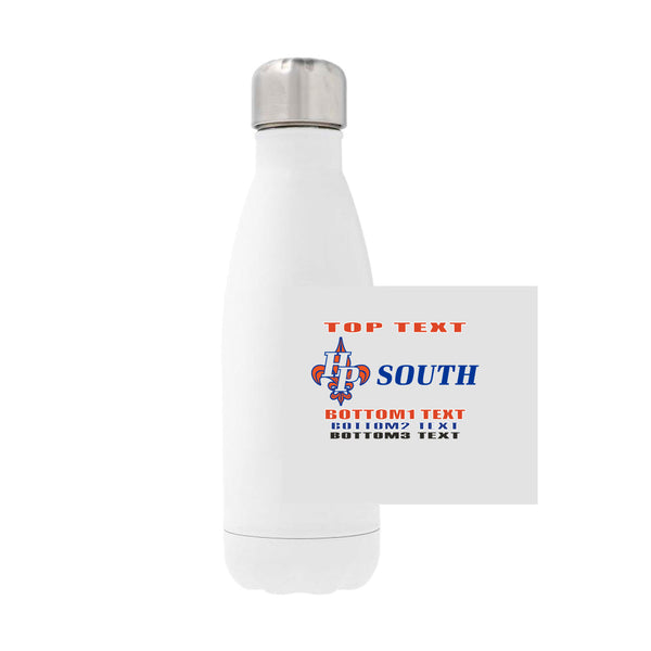 12oz Stainless Steel Water Bottle - White