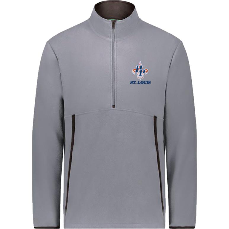Augusta Chill Fleece 2.0 1/2 Zip Pullover - Graphite