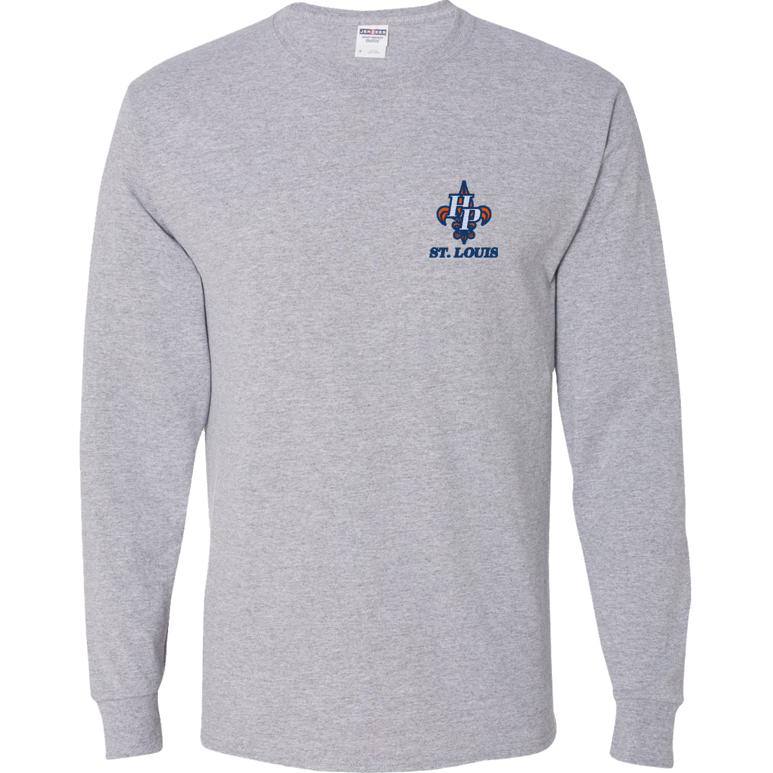 Youth Dri-Power Long Sleeve T-Shirt - Athletic Heather