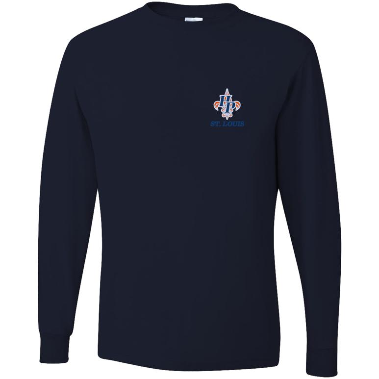 Youth Dri-Power Long Sleeve T-Shirt - Black