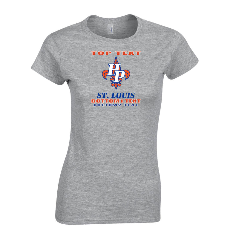 Women's Semi-Fitted Classic T-Shirt  - Sport Grey