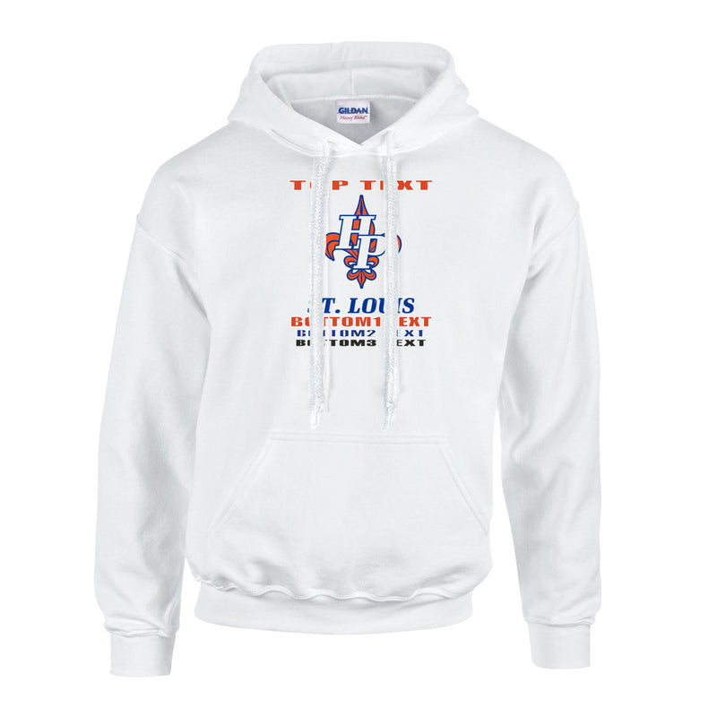 Fleece Hoodie - White